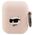 Karl Lagerfeld Etui Karl Lagerfeld KLA2RUNCHP Apple AirPods 2/1 cover różowy/pink Silicone Choupette Head 3D 12624527 3666339087951