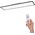 Lampa sufitowa Paul Neuhaus Sufitowa lampa  Flat 14757-18 LED 37W biała czarna 12645215 4043689968069
