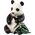 Figurka LeanToys Figurka Kolekcjonerska Panda Wielka z Bambusem 12665061 5905214970697