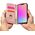 Hurtel Magnet Card Case etui iPhone 14 Plus pokrowiec z klapką portfel podstawka różowe 12718330 9145576263396