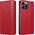 Hurtel Magnet Strap Case etui iPhone 14 Plus pokrowiec z klapką portfel mini smycz podstawka czerwone 12718341 5907769311093