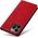 Hurtel Magnet Strap Case etui iPhone 14 Pro Max pokrowiec z klapką portfel mini smycz podstawka czerwone 12718356 9145576263662