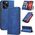 Hurtel Magnet Fancy Case etui iPhone 14 Pro Max pokrowiec z klapką portfel podstawka niebieskie 12718371 9145576263822