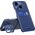 Hurtel Leather Stand Case etui do iPhone 14 pokrowiec portfel na kartę z podstawką niebieskie 12718447 9145576269657
