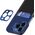 Hurtel Leather Stand Case etui do iPhone 14 Plus pokrowiec portfel na kartę z podstawką niebieskie 12718452 9145576269688