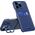 Hurtel Leather Stand Case etui do iPhone 14 Pro Max pokrowiec portfel na kartę z podstawką niebieskie 12718457 9145576269749