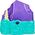Spin Master Piasek kinetyczny Kinetic Sand zestaw Syrenka 12719019 778988425237
