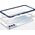 Hurtel Clear 3in1 etui do Samsung Galaxy S23+ silikonowy pokrowiec z ramką niebieskie 12741106 9145576272695