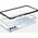 Hurtel Clear 3in1 etui do Samsung Galaxy S23 silikonowy pokrowiec z ramką czarne 12741112 9145576272671