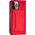 Hurtel Magnet Card Case etui Samsung Galaxy S23+ pokrowiec z klapką portfel podstawka czerwone 12741394 9145576271094