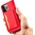 Hurtel Magnet Card Case etui Samsung Galaxy S23 pokrowiec z klapką portfel podstawka czerwone 12741396 9145576271056
