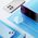 Ładowarka Baseus Ładowarka bezprzewodowa MagSafe Baseus Simple Mini3 Qi 15W niebieska 12742944 6932172623296