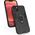 Hurtel Ring Armor etui do iPhone 14 pancerny pokrowiec uchwyt magnetyczny ring czarne 12748381 9145576272176