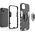 Hurtel Ring Armor etui do iPhone 14 pancerny pokrowiec uchwyt magnetyczny ring czarne 12748381 9145576272176
