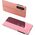 Hurtel Clear View Case etui do Samsung Galaxy A24 4G pokrowiec z klapką różowe 12895002 9145576275955