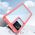 Hurtel OUTER SPACE CASE ETUI DO XIAOMI POCO F4 5G POKROWIEC Z ELASTYCZNĄ RAMKĄ CZERWONE 12895240 5907769310744