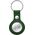 Crong Brelok Crong Leather Case with Key Ring Apple AirTag (zielony) 12895864 5904310702645