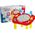 LeanToys Gra Zręcznościowa Łowienie Rybek Świeci Czerwona 12896883 5905515350310