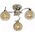 Lampa wisząca KRIS Krislamp Sofia KR 310-3PL lampa wisząca zwis 3x40W E14 chrom 12897311 5907582567820