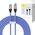 Kabel USB Baseus USB-C - Lightning 2 m Czarny (CAKW000103) 12939338 6932172626624