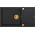 Zlewozmywak GraniteQ EVAN 136 XL GraniteQ zlewozmywak z syfonem Push To Open 1-komorowy z/o (860x500x210| kom. 420x490) pure carbon / elementy miedziane 12945571 5904310997782