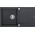Zlewozmywak GraniteQ EVAN 111 GraniteQ zlewozmywak z syfonemPush 2 Open 1-komorowy z/o (860x500x210) black diamond / elementy stalowe 12945587 5904310997485