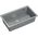 Zlewozmywak GraniteQ LOGAN 110 GraniteQ zlewozmywak silver stone 76x44x23,5 cm 1-komorowy wpuszczany z syfonem manualnym stal szlachetna 12945707 5905505500060