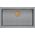 Zlewozmywak GraniteQ LOGAN 110 GraniteQ zlewozmywak silver stone 76x44x23,5 cm 1-komorowy wpuszczany z syfonem manualnym miedziany 12945709 5905505500084