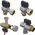 Arco SENA Uniwersalny zestaw zaworów kątowych do kotłów gazowych z filtrami ( 2 szt. 1/2"+ 2szt. 3/4" ) 12951845 8428519081754