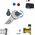 Arco SENA Uniwersalny zestaw zaworów kątowych do kotłów gazowych z filtrami ( 2 szt. 1/2"+ 2szt. 3/4" ) 12951845 8428519081754