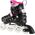 Rolki Nils Extreme NH10905 rekreacyjne regulowane różowe r. 35-38 12966993 5907695520156