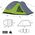 Namiot turystyczny Nils Extreme NC6006 ZIELONO-SZARY NAMIOT KEMPINGOWY DISCOVERY NILS CAMP 12967430 5907695518917
