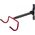 Maclean Rowerowy uchwyt ścienny, poziomy, stal, do 30kg (MC-430) 12985253 5902211129516