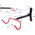 Maclean Rowerowy uchwyt ścienny, poziomy, stal, do 30kg (MC-430) 12985253 5902211129516