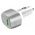 Ładowarka Energizer Energizer Ultimate - Ładowarka samochodowa USB-C & USB-A 38W PD + QC3.0 (Biały / Srebrny) 12996266 3492548233281