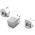 Ładowarka Energizer Energizer Ultimate - Ładowarka sieciowa Multiplug EU / UK / US GaN 20W PD (Srebrny) 12996273 3492548232208