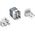 Ładowarka Energizer Energizer Ultimate - Ładowarka sieciowa Multiplug EU / UK / US GaN 38W PD + QC3.0 (Srebrny) 12996275 3492548232239