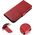 Hurtel Etui portfel z klapką podstawką do iPhone 15 Pro Max Magnet Case - czerwone 13001896 9145576279311