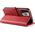 Hurtel Etui portfel z klapką podstawką do iPhone 15 Pro Max Magnet Case - czerwone 13001896 9145576279311