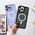 Hurtel Pancerne magnetyczne etui iPhone 14 Plus MagSafe Color Matte Case - zielone 13002284 9145576278796