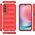 Hurtel Magic Shield Case etui do Samsung Galaxy A24 4G elastyczny pancerny pokrowiec czerwone 13002331 9145576277591