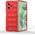 Hurtel Magic Shield Case etui do Xiaomi Redmi Note 12 5G / Poco X5 5G elastyczny pancerny pokrowiec czerwone 13002343 9145576277447