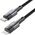 Kabel USB Tech-Protect USB-C - Lightning 1 m Czarny (9490713934104) 13026828 9490713934104