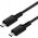 Kabel USB Maclean USB-C - USB-C 1 m Czarny (3) 13026881 5902211130543