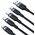 Kabel USB Joyroom USB-A - 2x USB-C + Lightning + microUSB 1.2 m Czarny (JYR777) 13027085 6956116758622