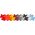 Plus Plus PLUS-PLUS PUZZLE BY NUMBER RAKIETA - 500 ELEMENTÓW 13048292 5710409107594