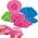 Lisciani LISCIANI BARBIE ZESTAW Z BROKATOWYM PIASKIEM 13048596 8008324091942