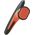 Cornilleau CORNILLEAU RAKIETKA TACTEO 50 POMARAŃCZOWA OUTDOOR 13048799 3222764553074