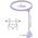 HMS HHM14 HULA HOP VIOLET Z MAGNESAMI I OBCIĄŻNIKIEM + LICZNIK HMS 13050572 5907695552560