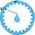 FH01 BLUE HULA HOP Z OBCIĄŻNIKIEM 13050585 5907695549621